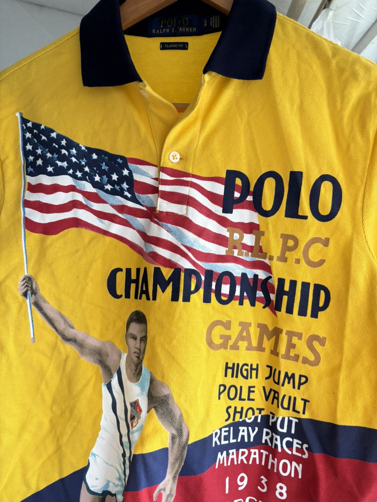 Polo Ralph Lauren Vintage Marathon Polo Ralph Lauren T-shirt Size US S / EU 44-46 / 1 - 4 Thumbnail