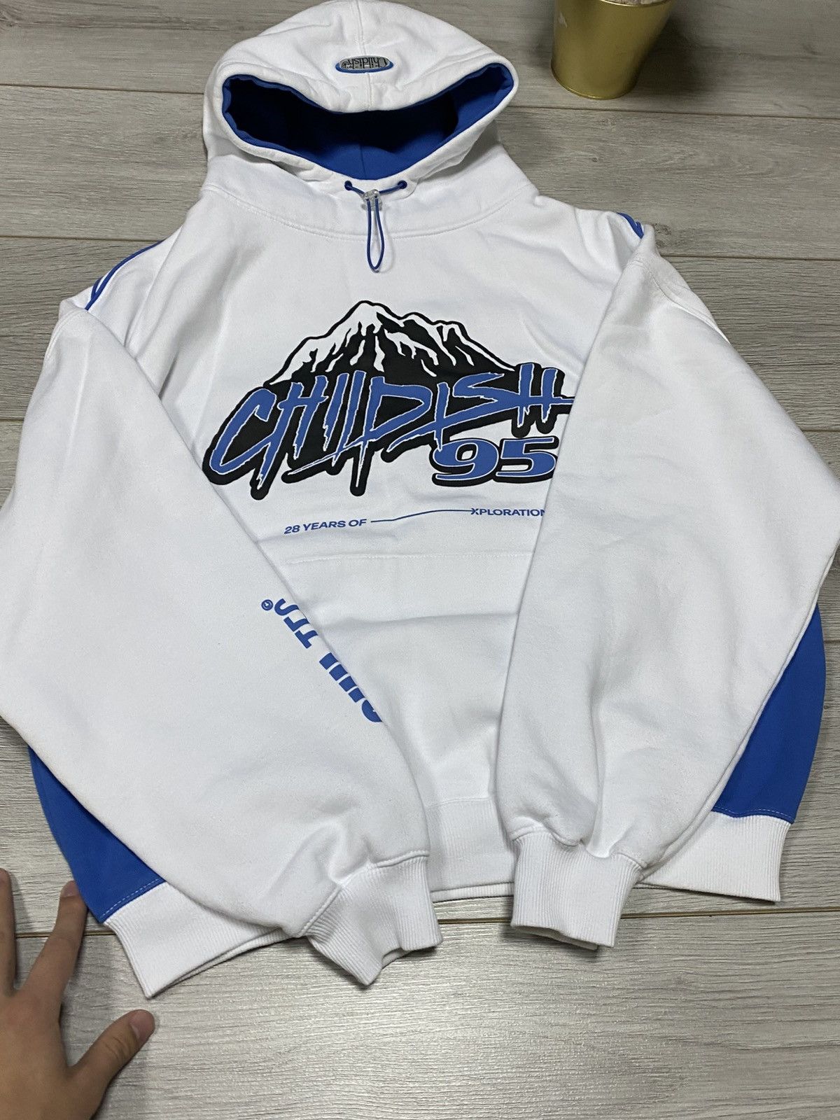 Vintage Vintage Childish 95 snow hoodie white skate 90s Size US S / EU 44-46 / 1 - 6 Thumbnail