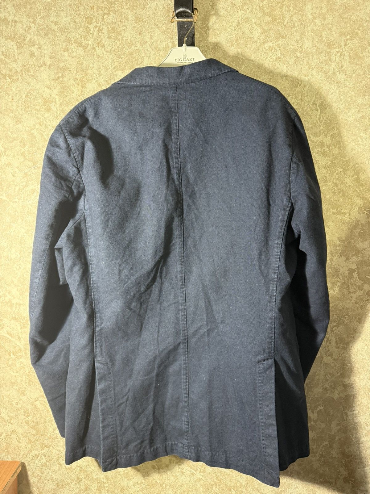 Luigi Bianchi LBM 1911 Mens Blazer Made in Italy Blue Size 54L - 2 Thumbnail