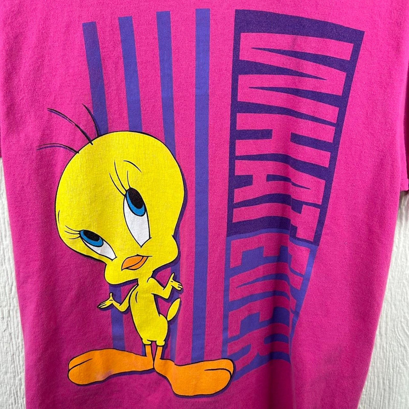 Other Vintage 90s Looney Tunes Tweety Bird Cartoon Tee Size Medium Size US M / EU 48-50 / 2 - 2 Thumbnail