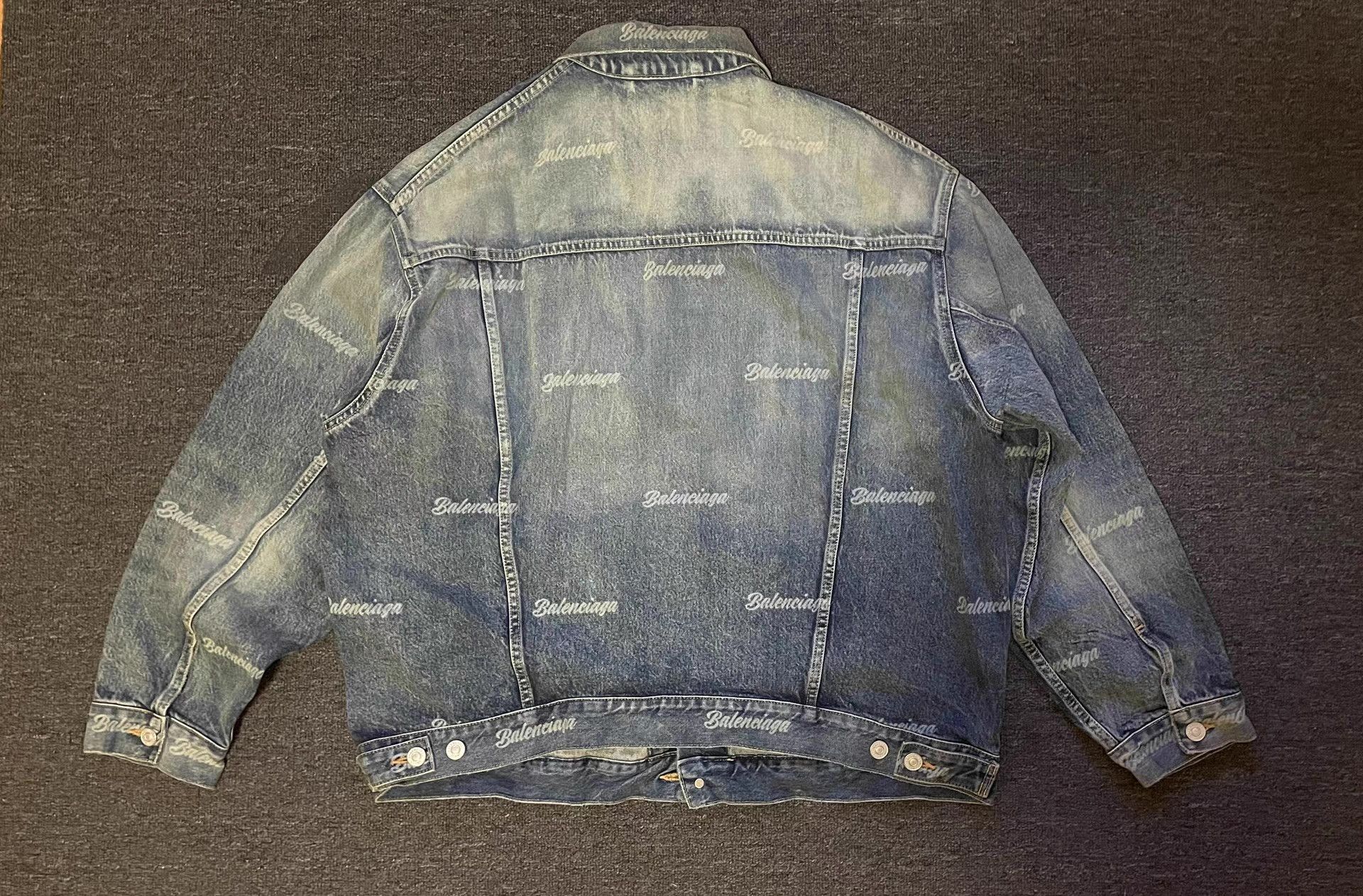 Balenciaga Balenciaga denim jacket Q4 Size US M / EU 48-50 / 2 - 4 Thumbnail