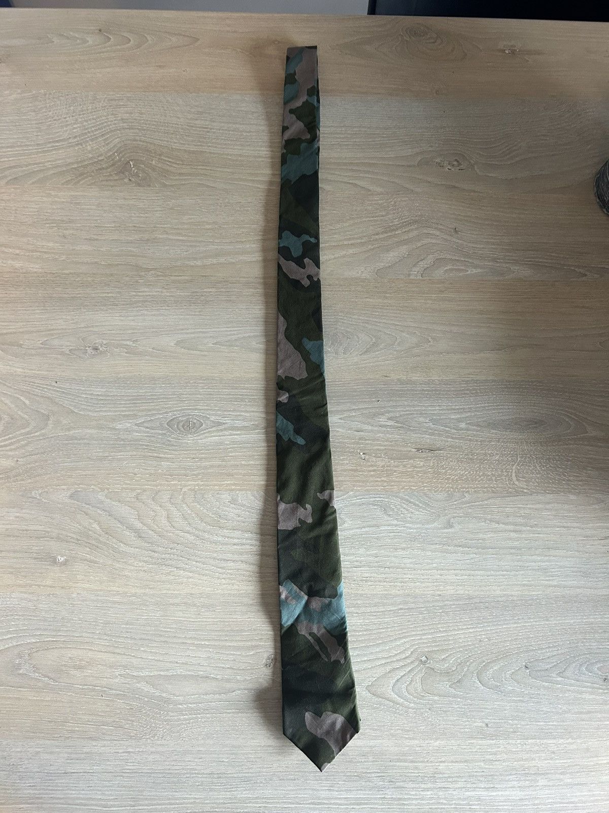Givenchy Army Camouflage Tie Size ONE SIZE - 6 Thumbnail