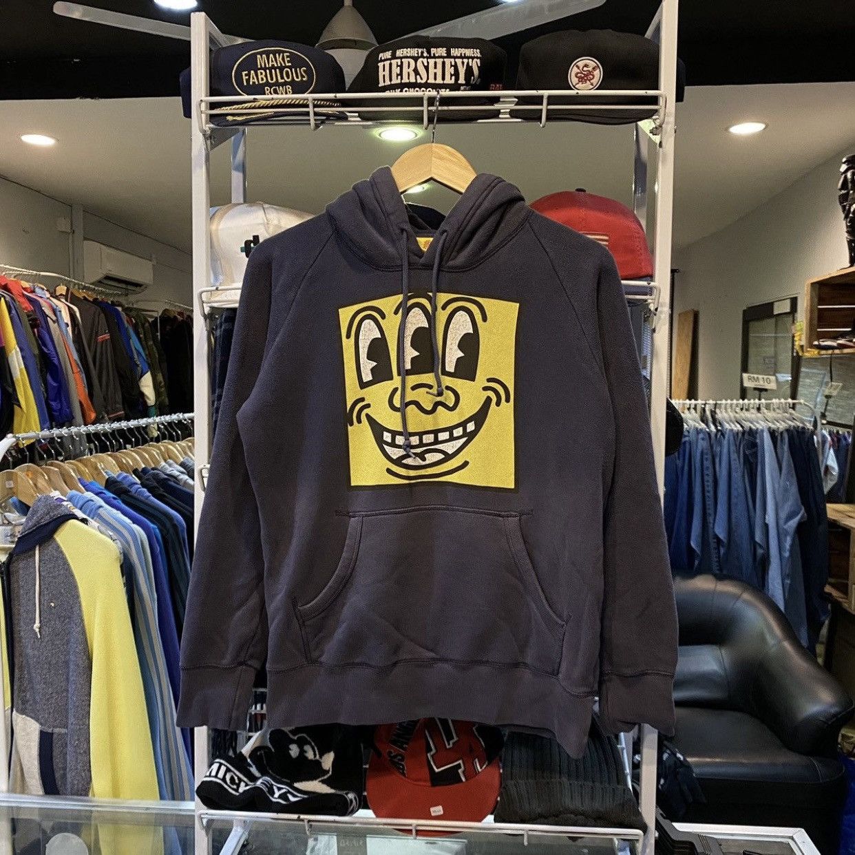 Keith Haring Keith Haring x UNIQLO 3-Eyed Face Hoodie Size US M / EU 48-50 / 2 - 1 Thumbnail