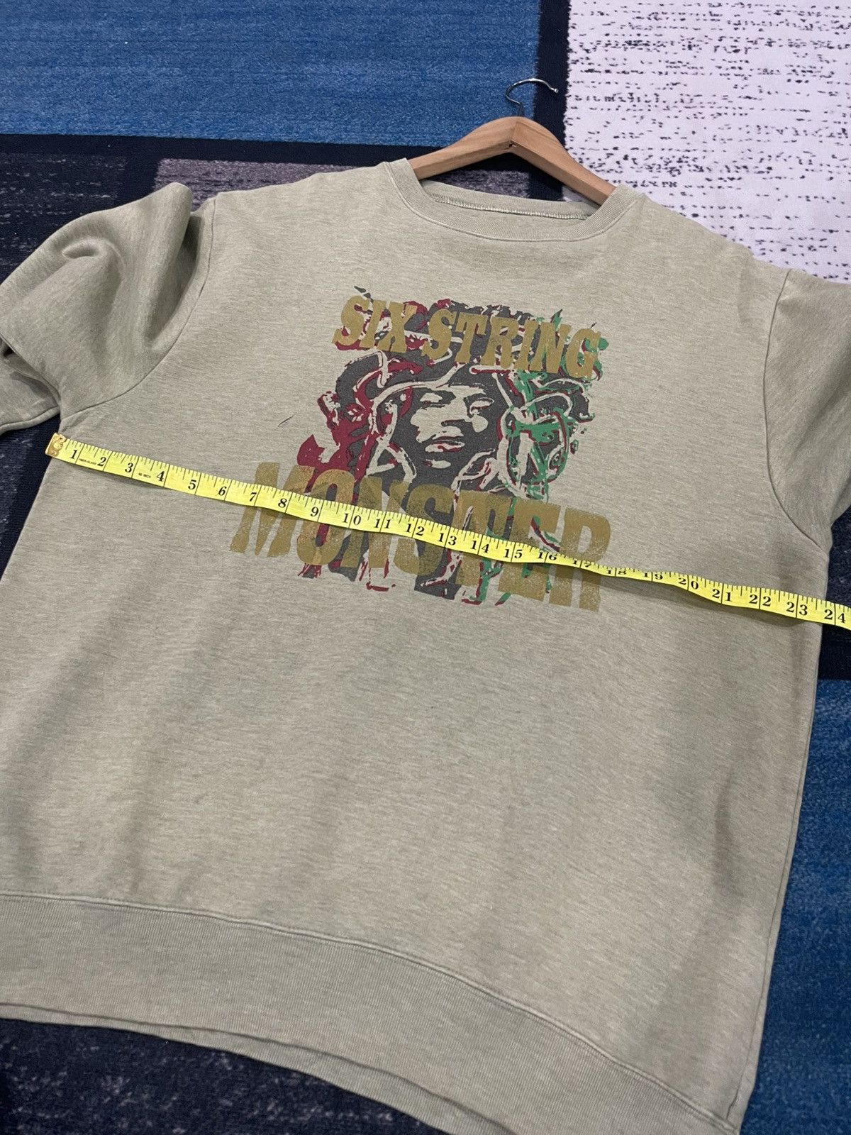 Vintage Vintage Six String Monster Sweatshirt Size US XL / EU 56 / 4 - 11 Thumbnail
