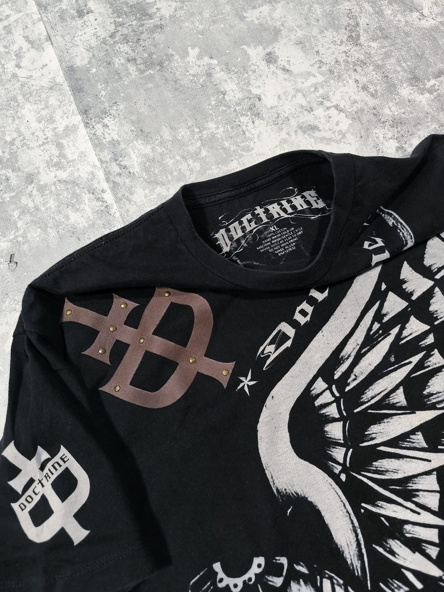 Affliction doctrine affliction style tshirt made in usa Size US XL / EU 56 / 4 - 2 Thumbnail