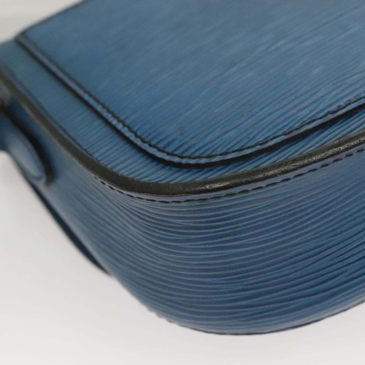 Louis Vuitton LOUIS VUITTON Epi Saint Cloud PM Shoulder Bag Blue M52195 Size ONE SIZE - 16 Thumbnail