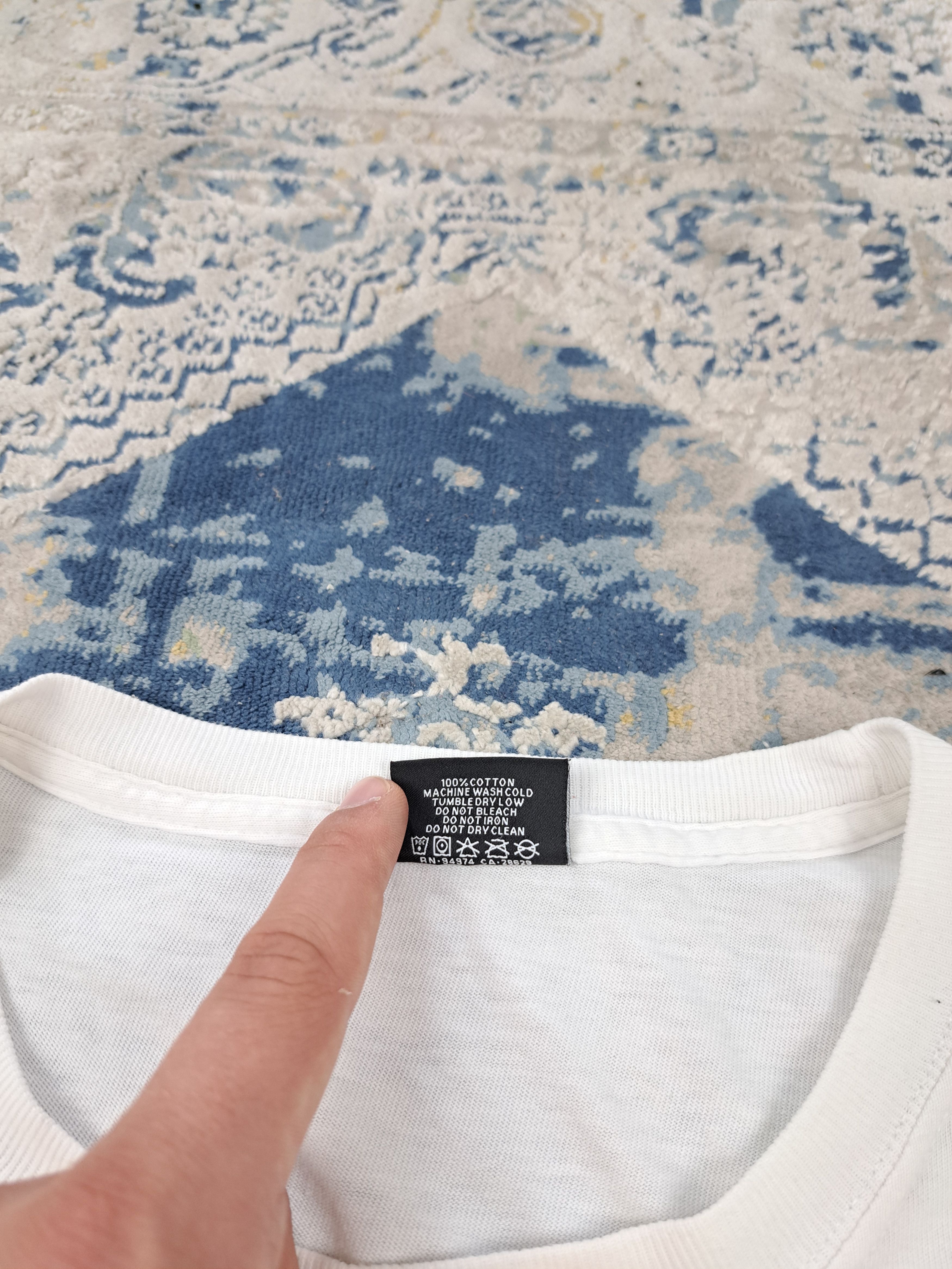 Stussy Stussy Double Mask International Design Corp Tee White Size US M / EU 48-50 / 2 - 6 Thumbnail
