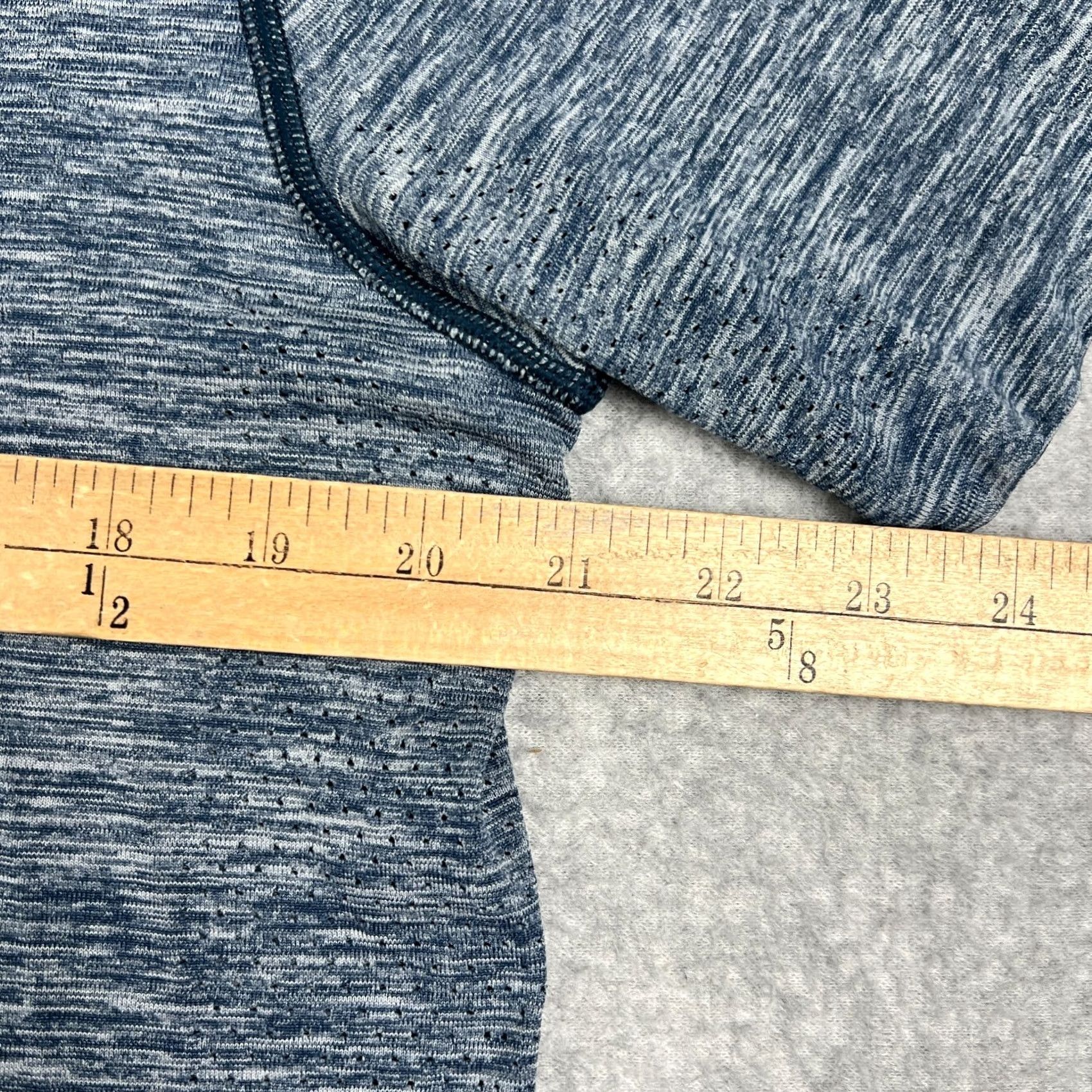 Lululemon Lululemon Metal Vent Tech Shirt Mens Large Blue Active Performance Stretch Size US L / EU 52-54 / 3 - 4 Thumbnail