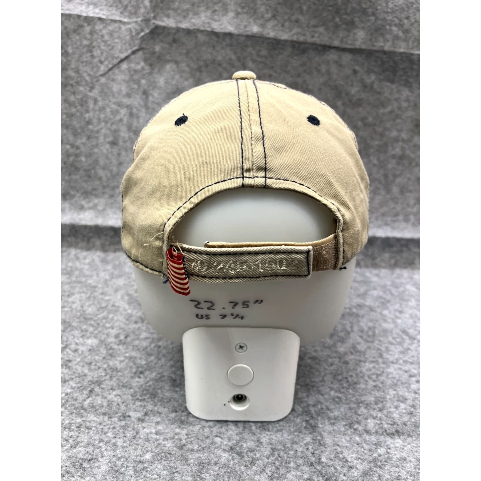 Vintage Outdoor Cap Hat Adult One Size Ivory Cotton Firearms Size ONE SIZE - 6 Thumbnail
