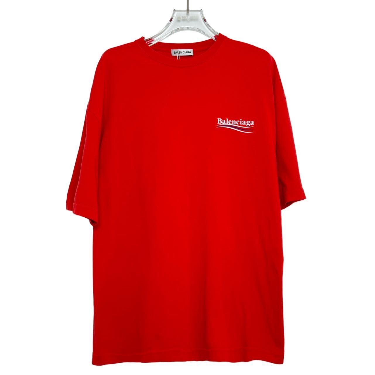 Balenciaga Balenciaga Logo Letter Emblem Short Sleeve T-shirt K26WX Size US M / EU 48-50 / 2 - 1 Thumbnail