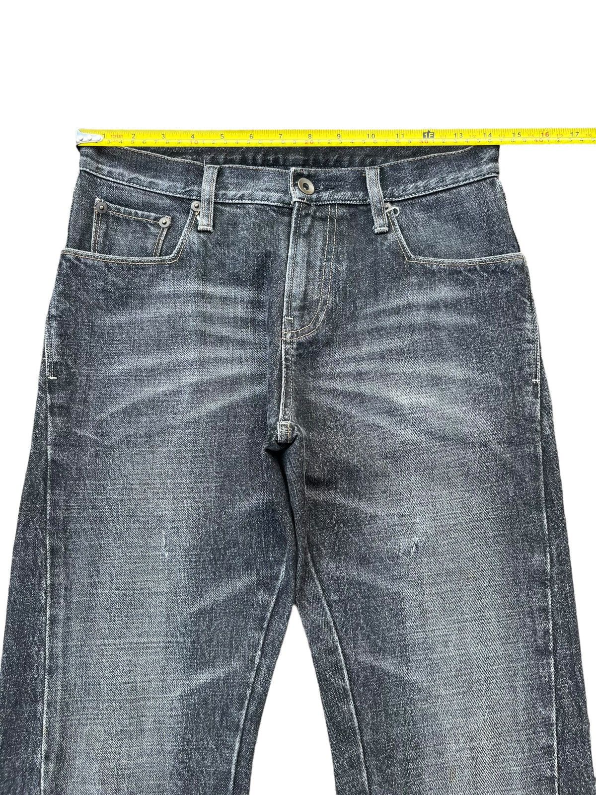 Japanese Brand × Jun Takahashi × Uniqlo Vintage Japanese Brand Multi Pocket Dojo Flared Faded Jeans Size US 28 / EU 44 - 10 Thumbnail