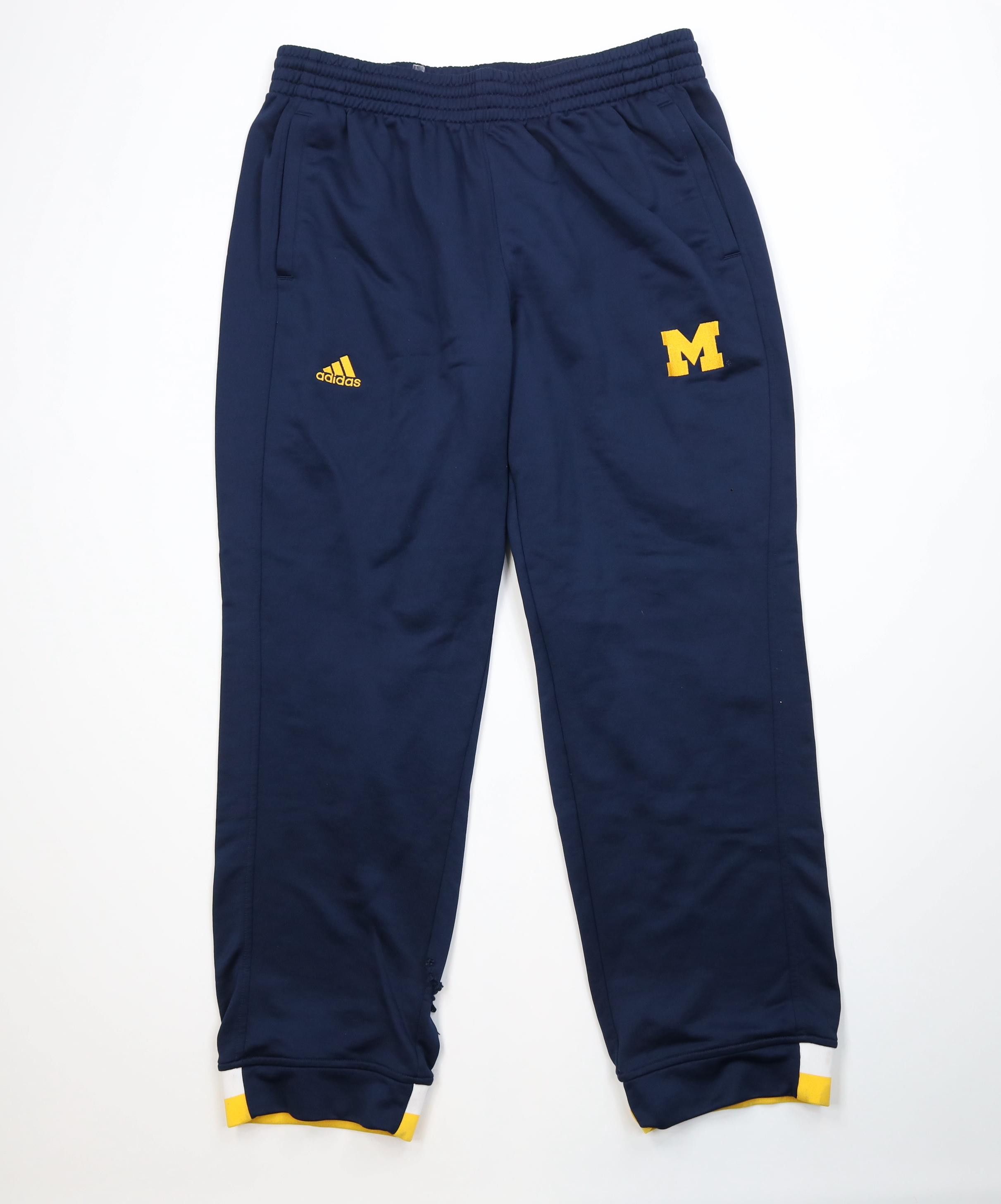Adidas Adidas Issued University of Michigan Football Sweatpants Size US 38 / EU 54 - 1 Thumbnail