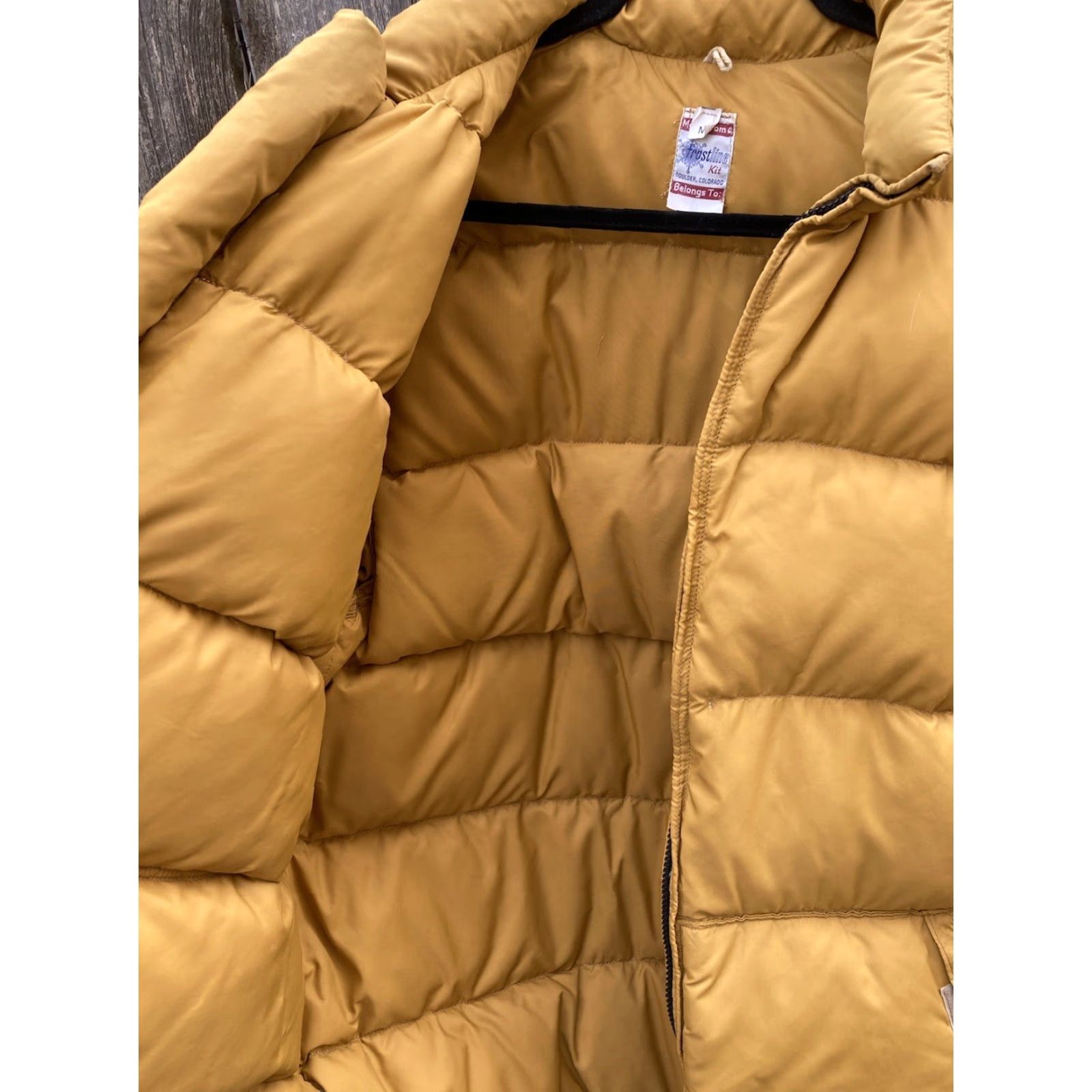 Vintage VINTAGE Frostline Kit Men's Puffer Jacket Yellow M Full Zip Pockets 70s Classic Size US M / EU 48-50 / 2 - 5 Thumbnail