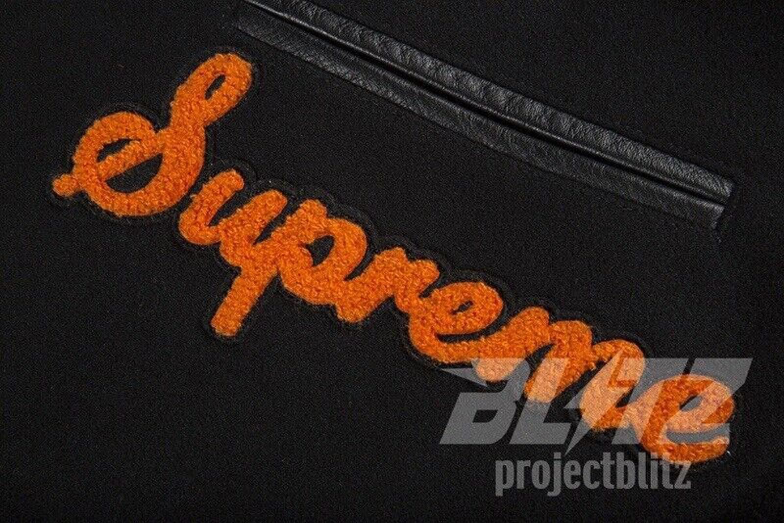 Supreme FW19 SUPREME TEAM VARSITY JACKET BLACK M 2019 Size US M / EU 48-50 / 2 - 4 Thumbnail