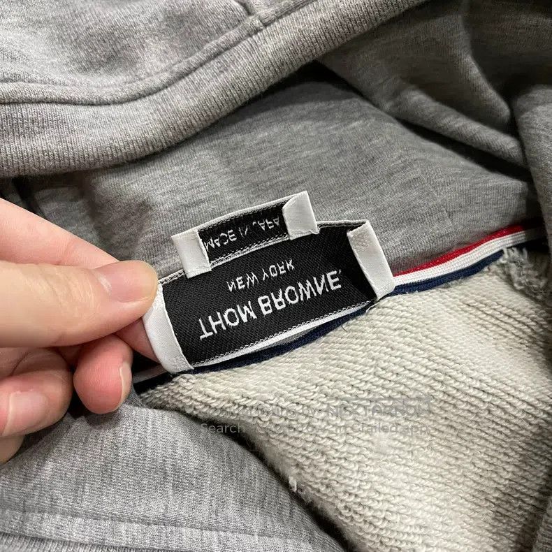 Thom Browne Thom Browne Gray Knit Zipper Hoodie Size US M / EU 48-50 / 2 - 5 Thumbnail