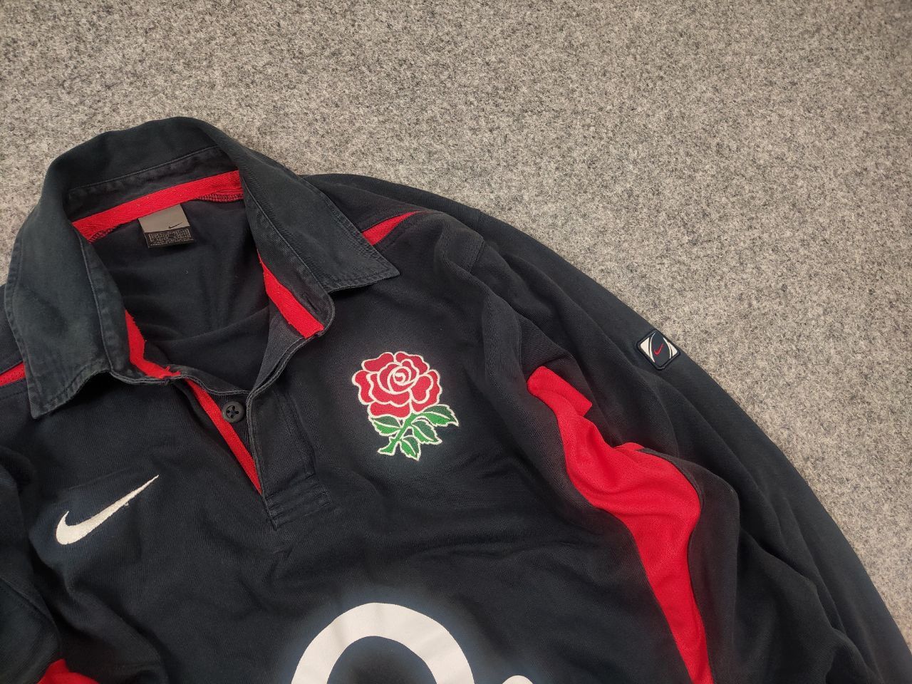 Nike Vintage Nike England Rugby League Jersey O2 Long Sleeve Size US XL / EU 56 / 4 - 6 Thumbnail