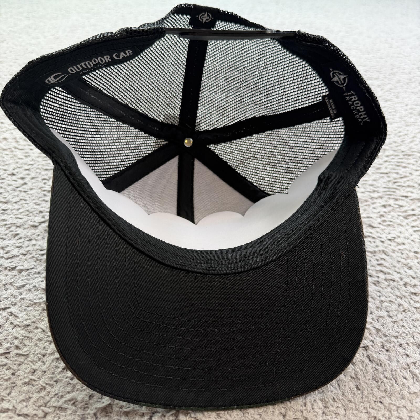 Other Trophy Tracker Camo Trucker Hat Snapback Cap Mesh Back NWT Size ONE SIZE - 6 Thumbnail