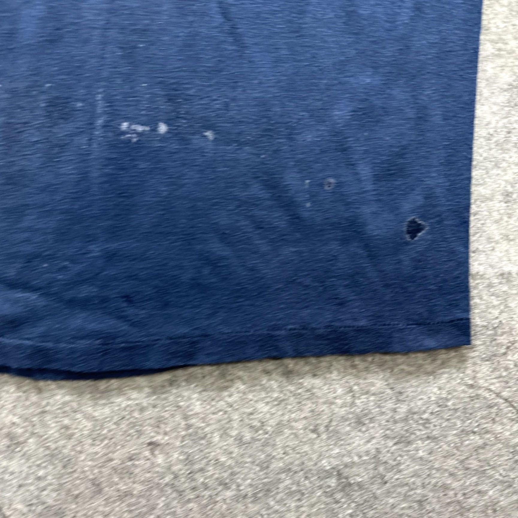 Vintage VINTAGE Rotary Run Portales NM Shirt Mens Small Navy Blue Single Stitch 80s Size US L / EU 52-54 / 3 - 6 Thumbnail