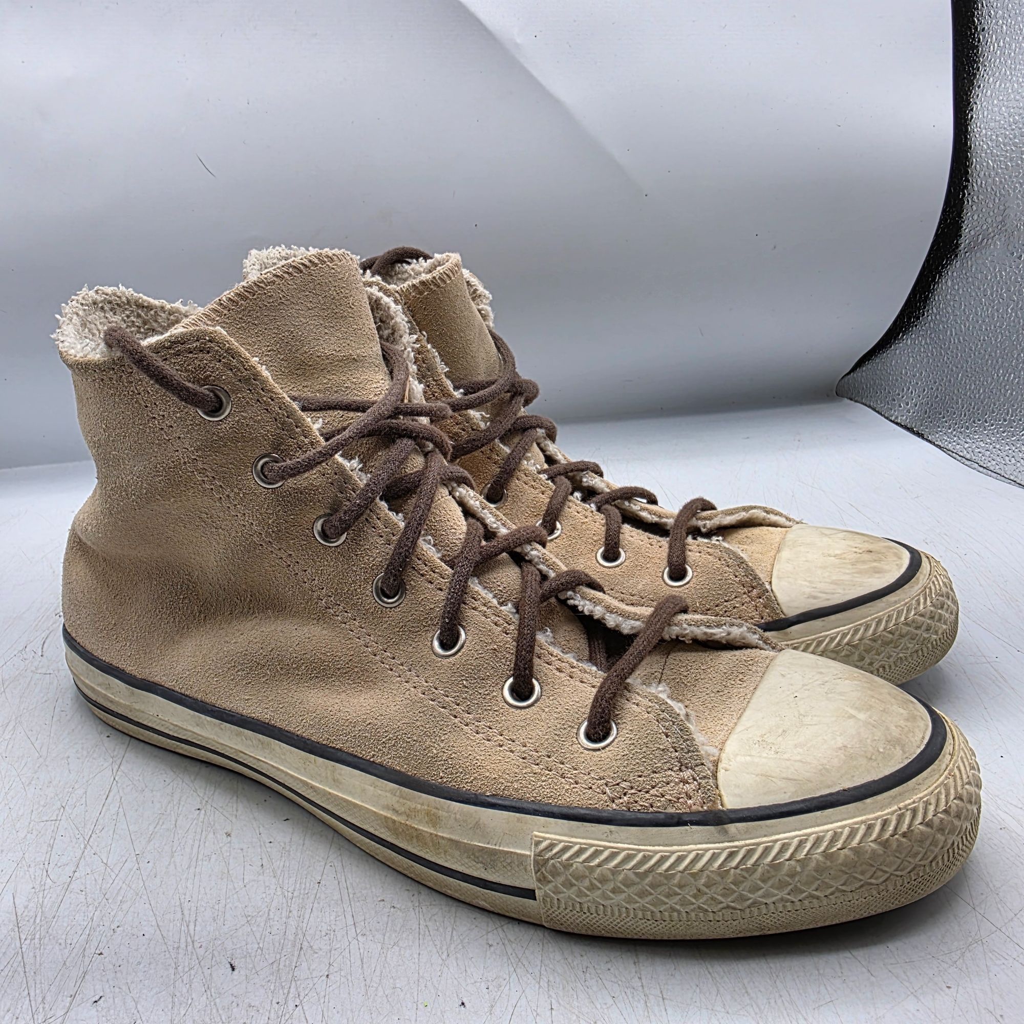 Converse Converse Sherpa Chuck Taylor Womens Size 7 Light Bisque Egre Size US 7 / IT 37 - 1 Thumbnail