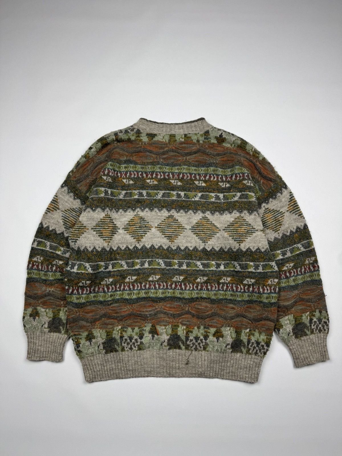 Japanese Brand Vintage Y2k Baggy Crewneck Sweater Size US M / EU 48-50 / 2 - 7 Thumbnail