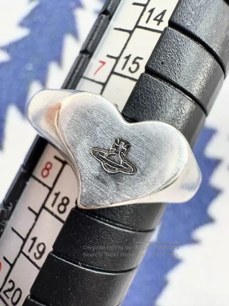 Vivienne Westwood Vivienne Westwood Heart Saturn ring Size ONE SIZE - 9 Thumbnail