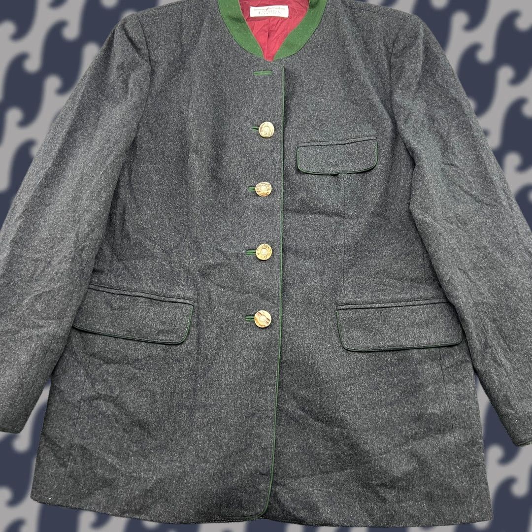 Vintage VINTAGE Meindl Blazer Jacket Womens XL Beige Wool Trachten Size XL / US 12-14 / IT 48-50 - 1 Thumbnail