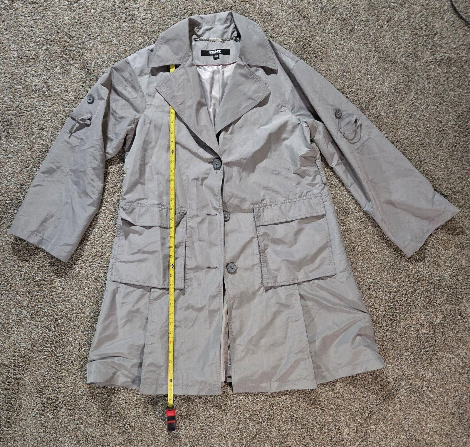 DKNY DKNY Womens Over Coat Size Petite Medium Size M / US 6-8 / IT 42-44 - 6 Thumbnail