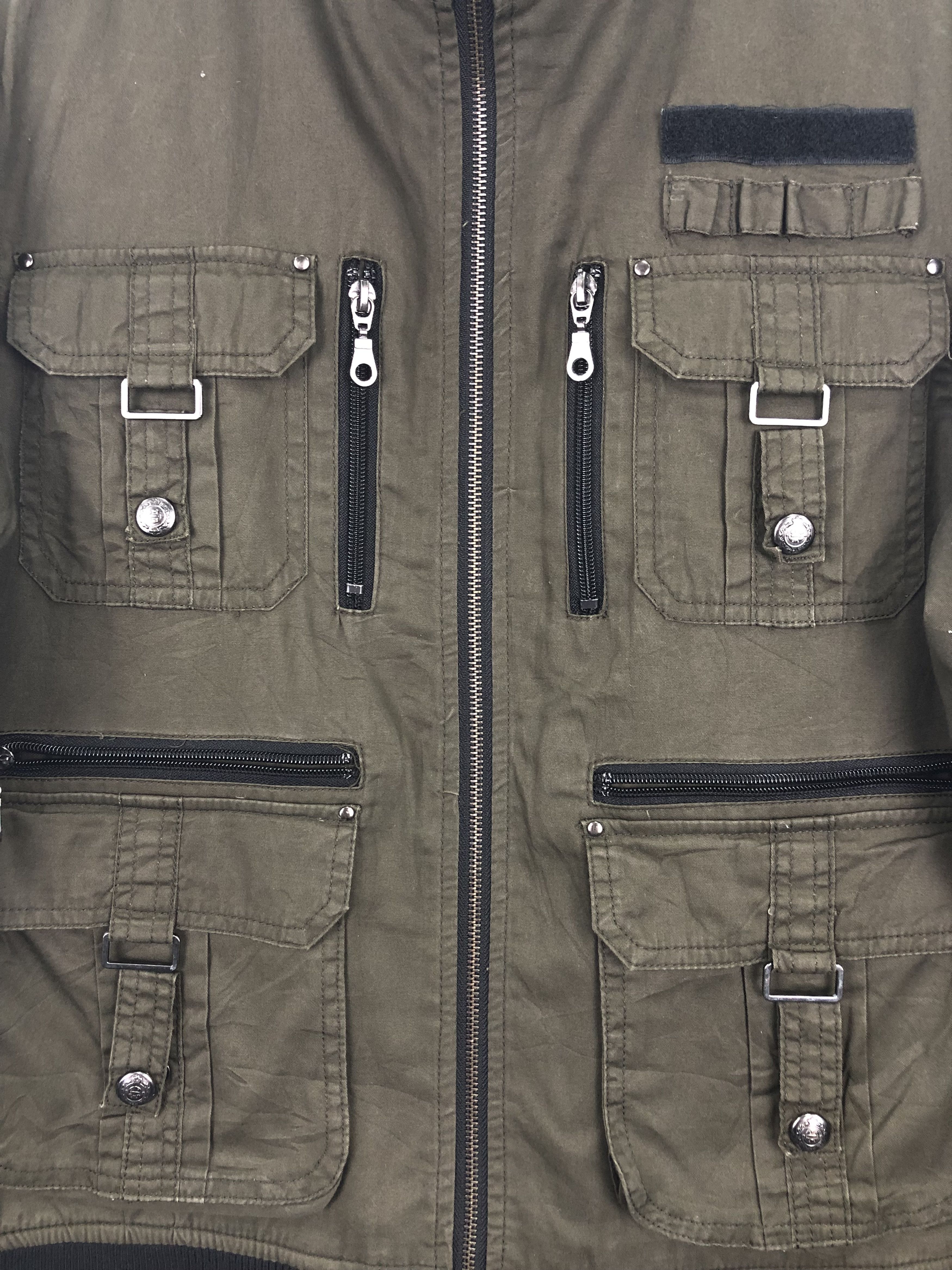 Japanese Brand × Vintage Vintage Japanese Brand Punk Style Multi Pocket Jacket Size US M / EU 48-50 / 2 - 12 Thumbnail