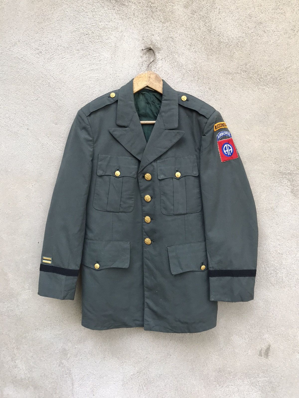 Other VERY RARE 30s US ARMY UNIFORM WWII AIRBORNE RANGER Size US S / EU 44-46 / 1 - 1 Thumbnail