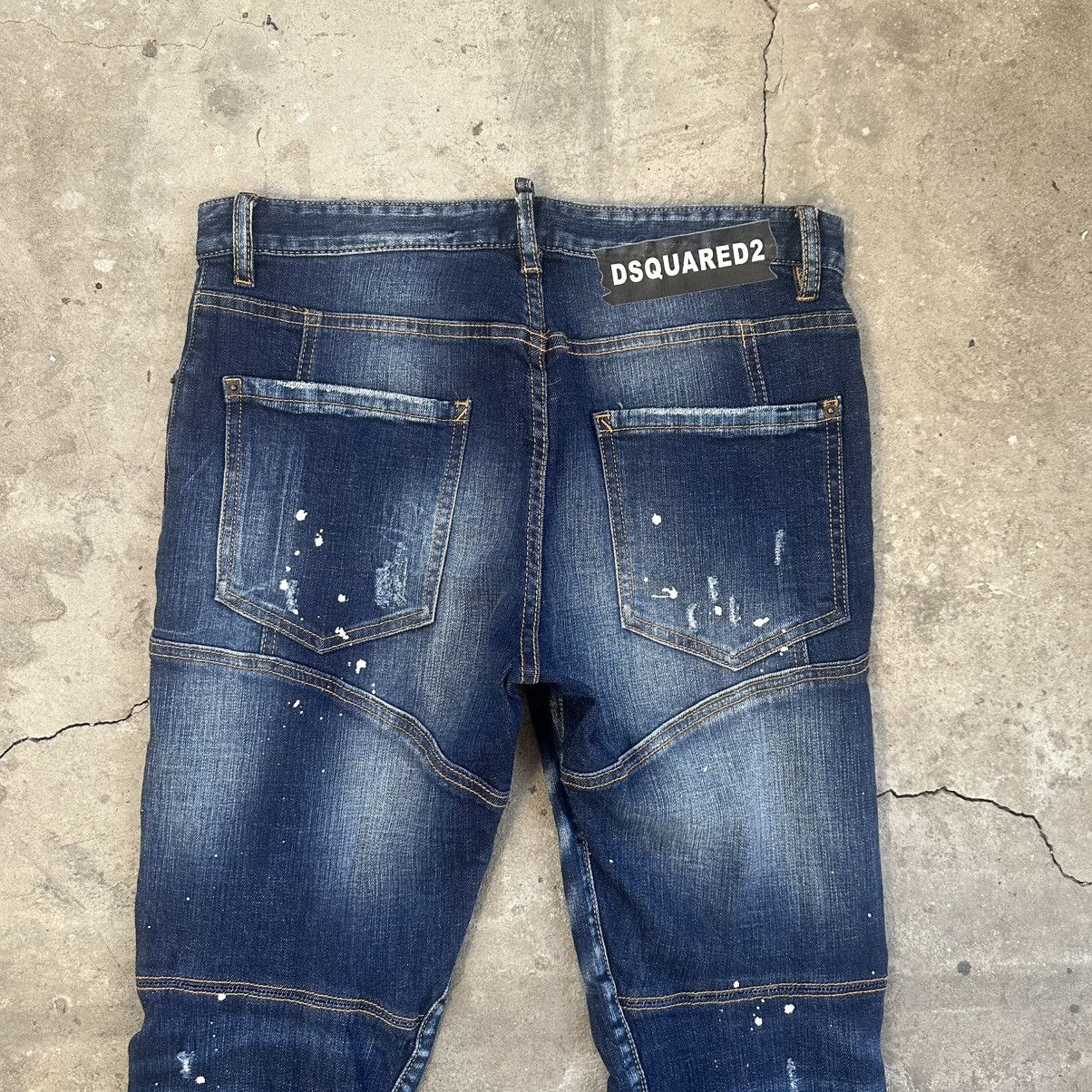 Dsquared2 Vintage Dsquared2 2019 Luxury Denim Jeans Made In Italy Size US 34 / EU 50 - 10 Thumbnail