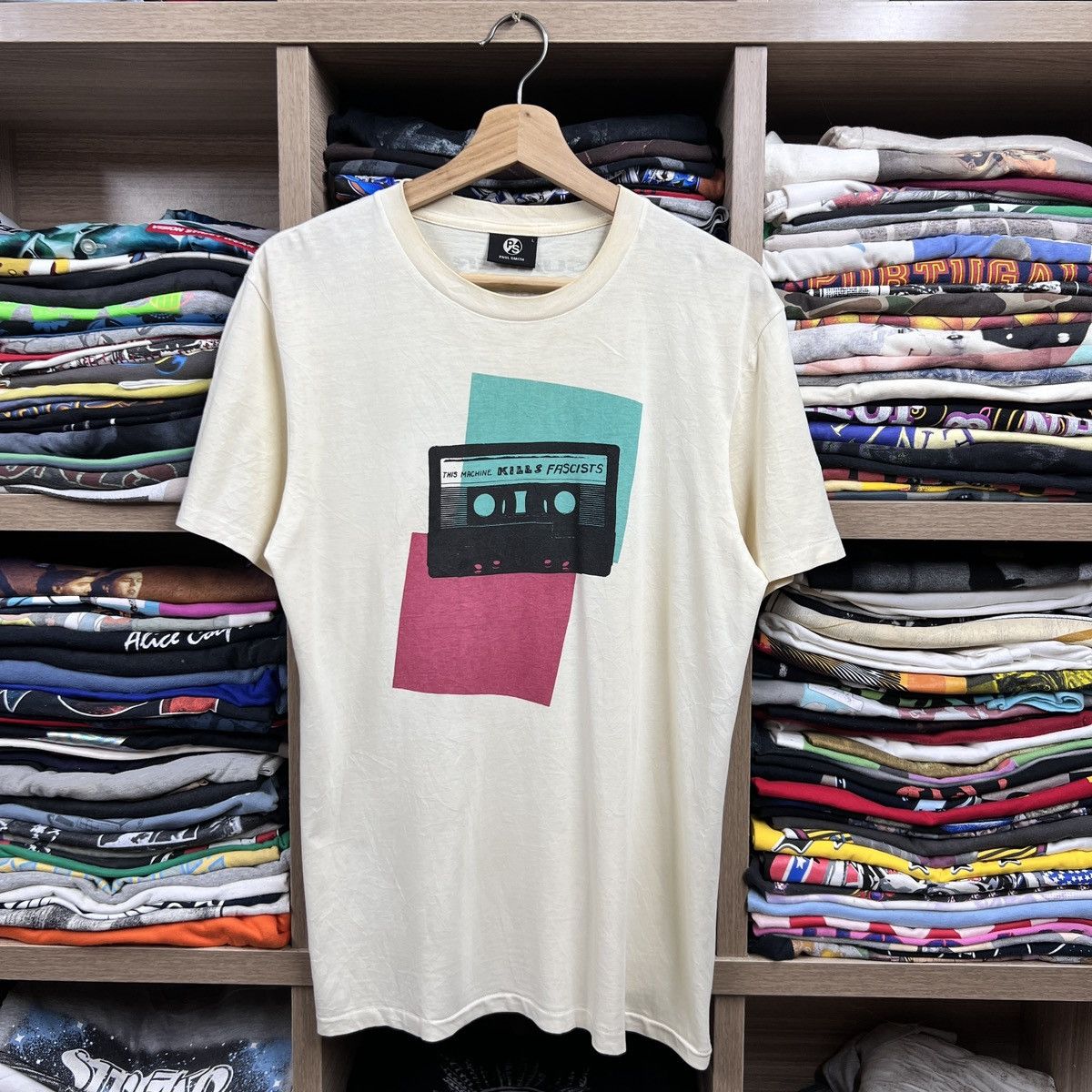 Paul Smith PAUL SMITH SUMMER SONIC VTG TEE — TAG L / RARE PIECE Size US L / EU 52-54 / 3 - 1 Thumbnail