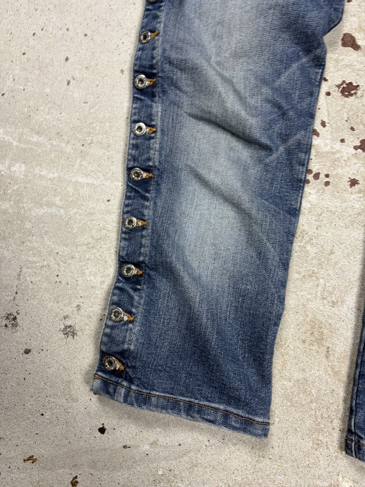 Dolce & Gabbana 2000s Dolce & Gabbana Low Rise Capri 3/4 Jeans Denim Pants Size 30" / US 8 / IT 44 - 4 Thumbnail