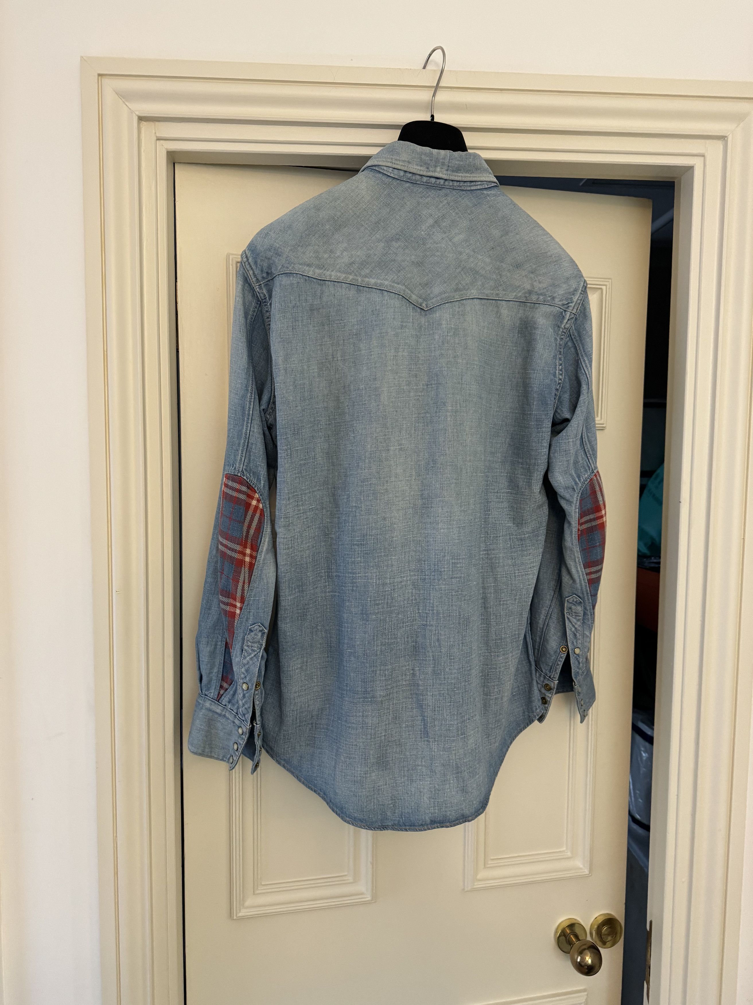 Visvim Social Sculpture Albacore Selvedge Denim Shirt Size US L / EU 52-54 / 3 - 4 Thumbnail