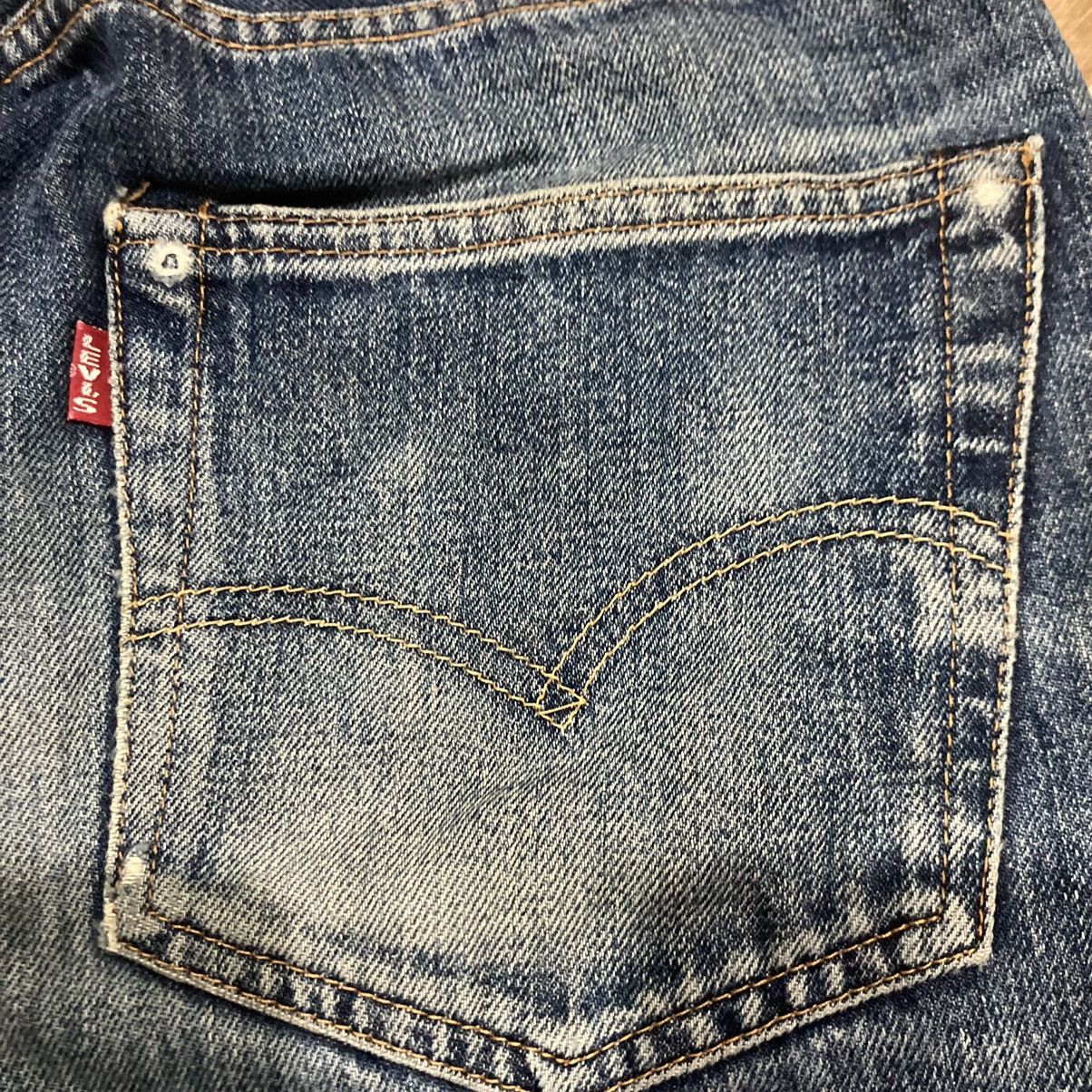 Levi's × Levi's Vintage Clothing × Vintage VINTAGE 90s LEVI’S BIG E 501XX SELVEDGE DISTRESSED JEANS Size US 30 / EU 46 - 22 Thumbnail