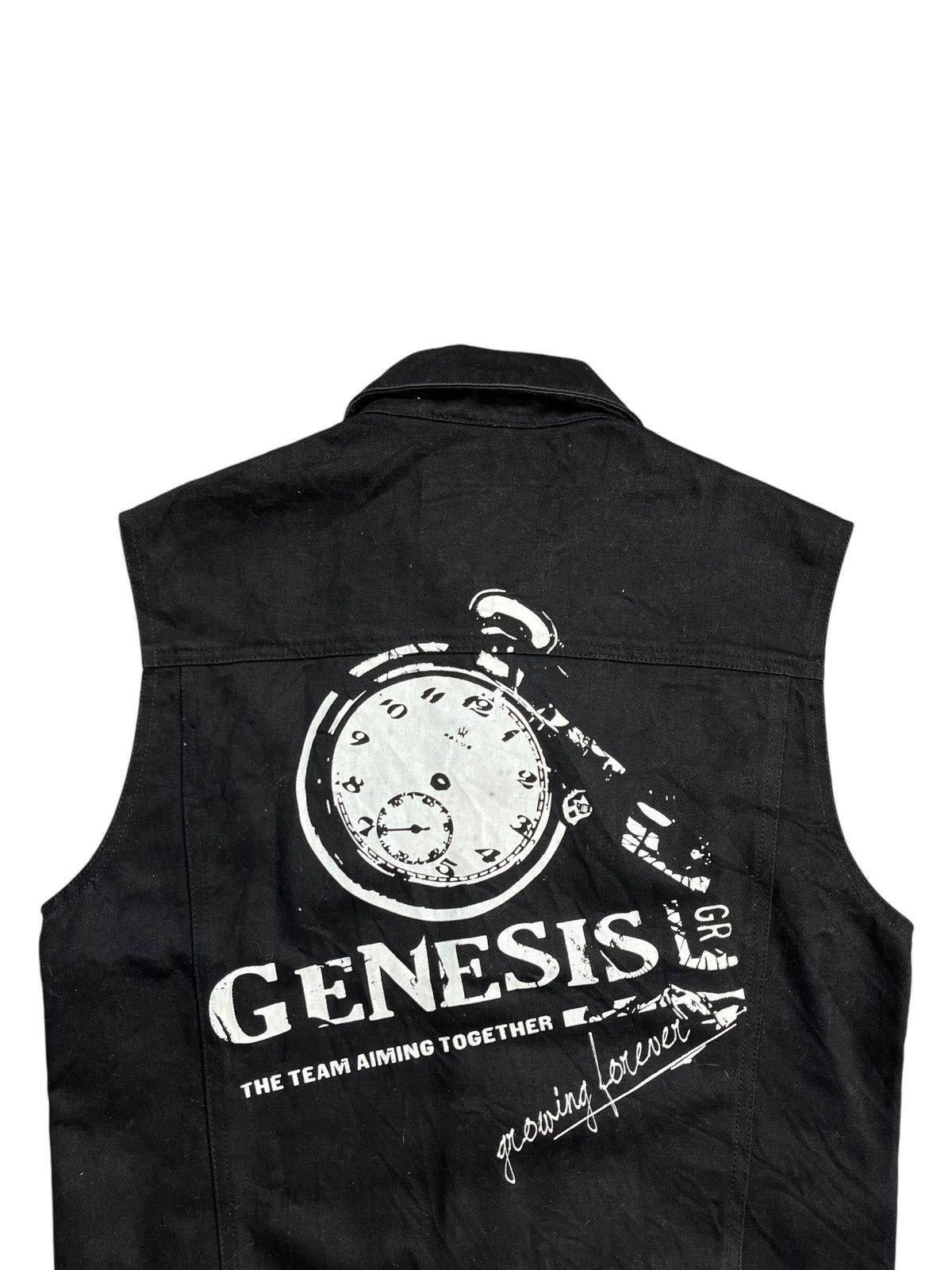 Isamu Katayama Backlash Old Kadoya - Genesis Denim Vest Jacket Size US M / EU 48-50 / 2 - 5 Thumbnail