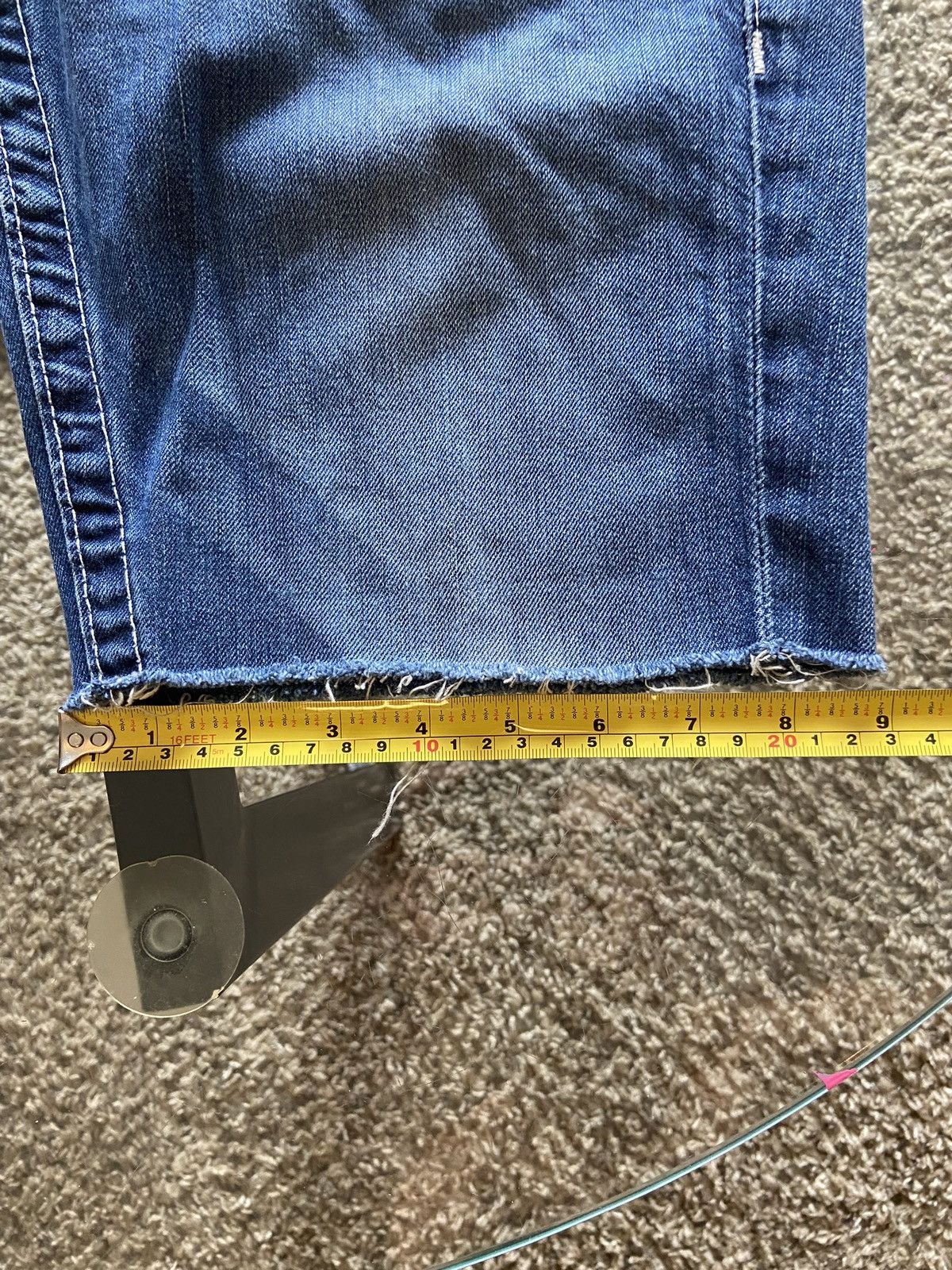 True Religion True Religion Ricky Jeans Cropped Denim Shorts Size US 32 / EU 48 - 6 Thumbnail