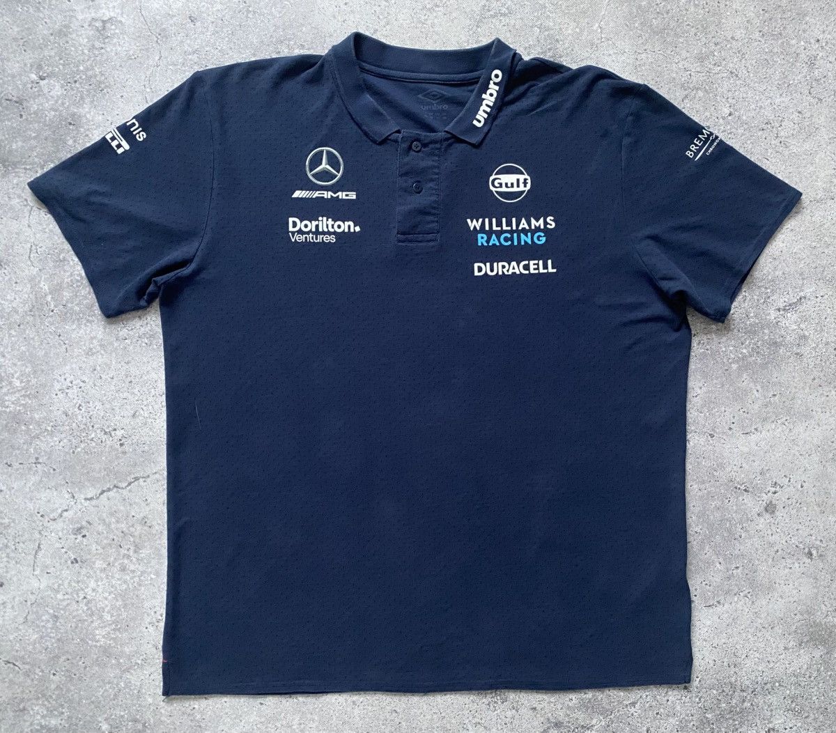 Umbro Umbro Mercedes Williams Racing T-Shirt F1 Polo CVC Media XXL Size US XXL / EU 58 / 5 - 1 Thumbnail