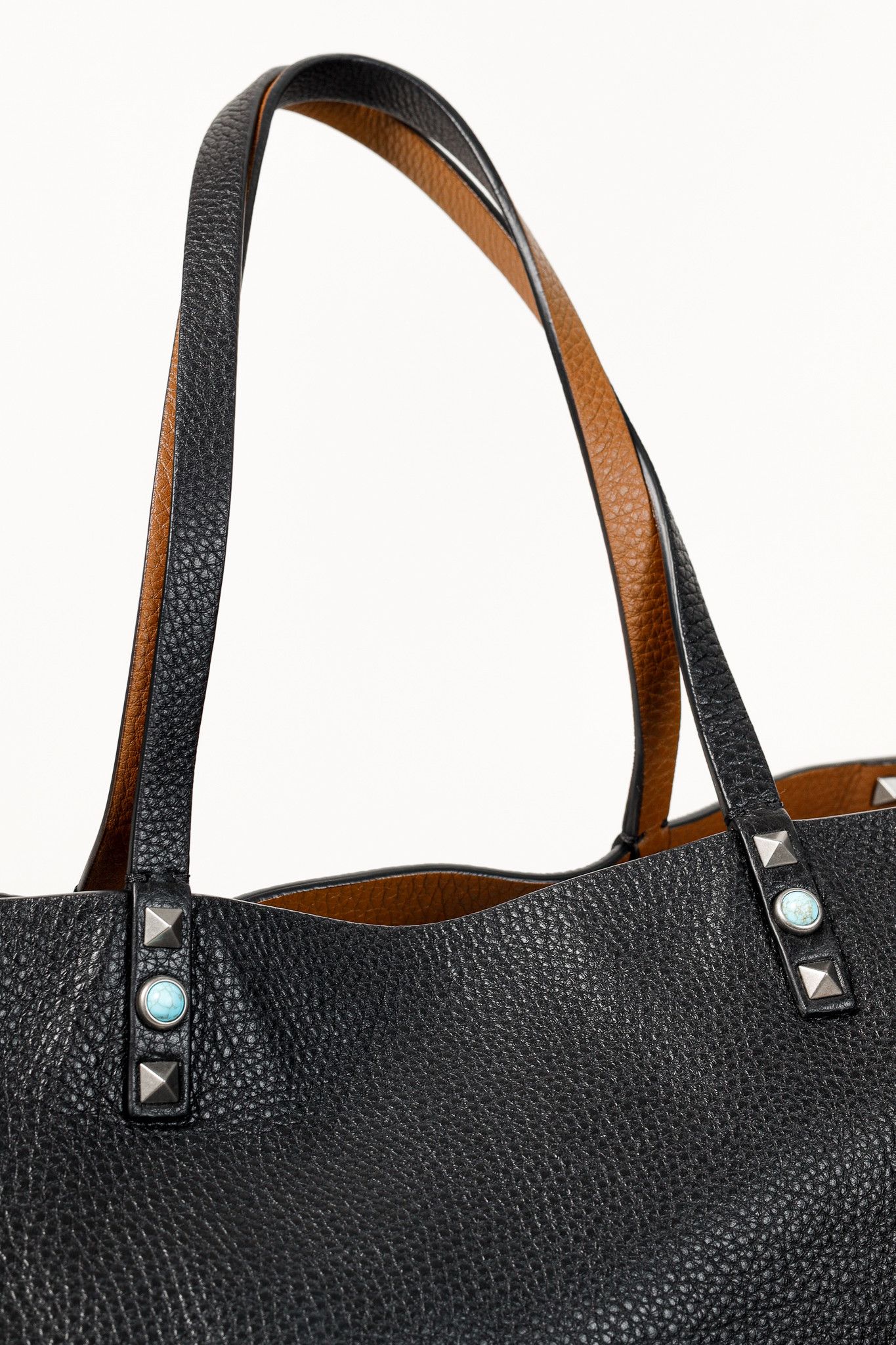 Valentino Valentino Garavani R/16 Reversible Studded Rockstud Tote Size ONE SIZE - 6 Thumbnail