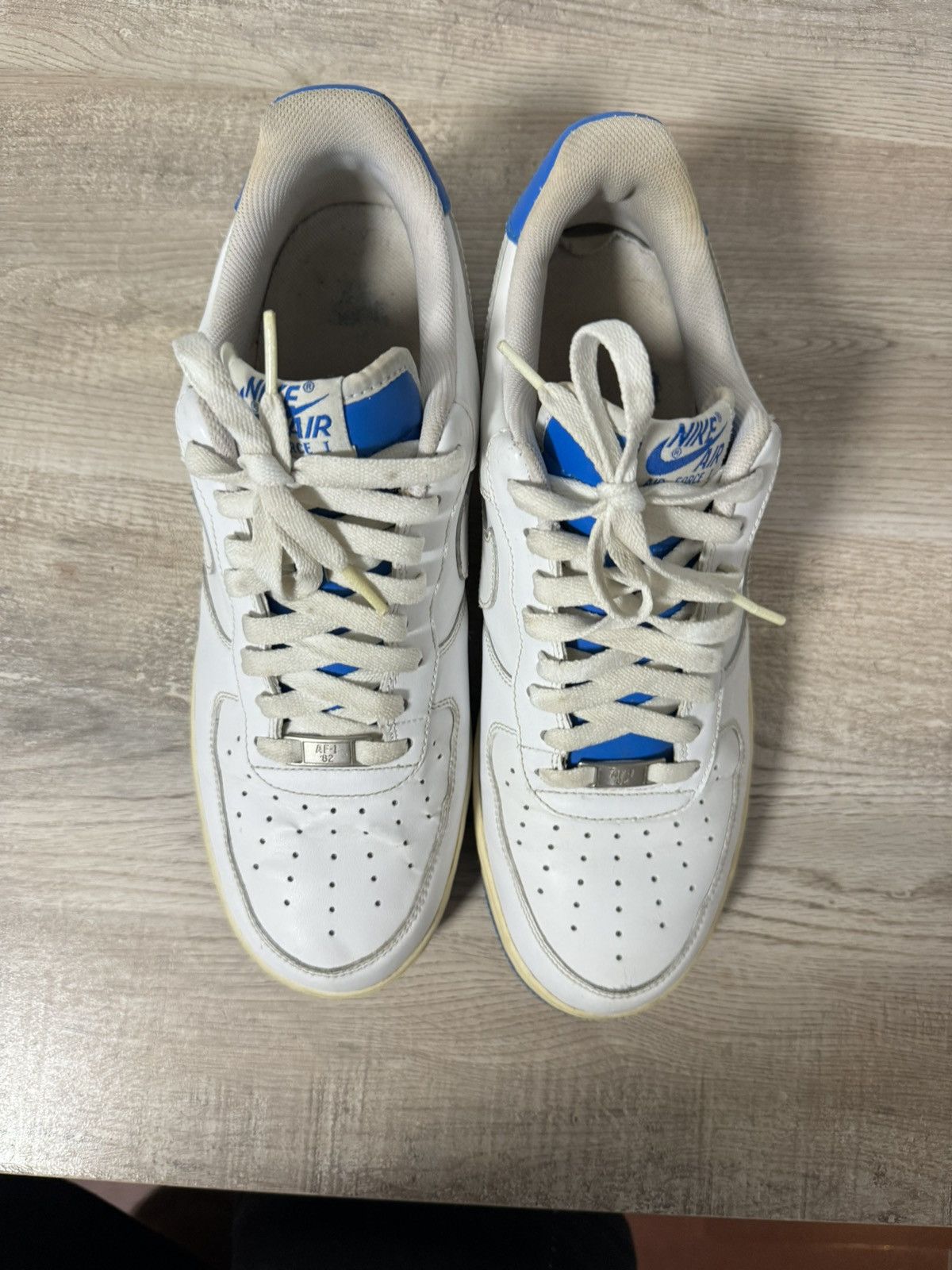 Nike Nike Air Force 1 ‘07 New Blue 2008 Size US 10.5 / EU 43-44 - 4 Thumbnail