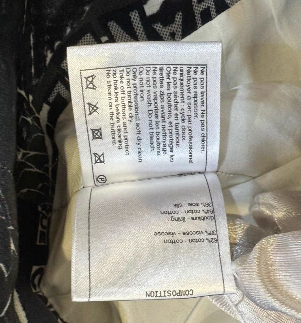 Chanel Chanel Color-blocked logo letter camellia full print cotto Size XS / US 0-2 / IT 36-38 - 5 Thumbnail