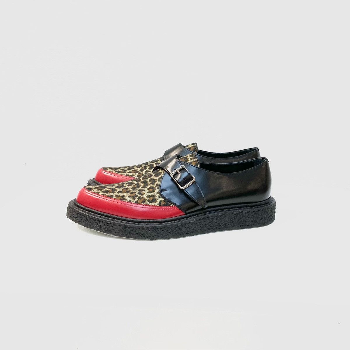 Saint Laurent Paris Saint Laurent Paris Metallic Cheetah and Red AW14 Creepers Size US 9 / EU 42 - 2 Thumbnail