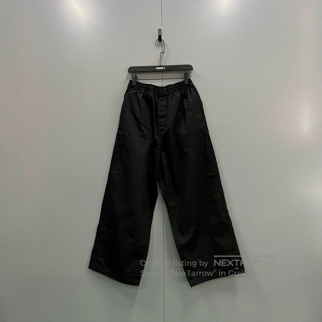 Balenciaga Balenciaga Black Elastic Waist Trousers. Size US 26 / EU 42 - 1 Thumbnail