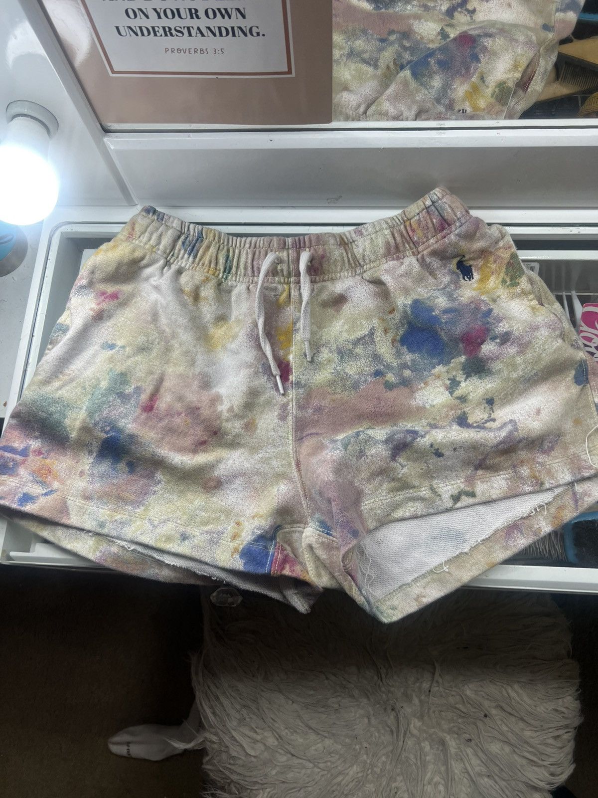 Polo Ralph Lauren × Vintage Polo Ralph Lauren tie dye shorts Size 27" / US 4 / IT 40 - 1 Thumbnail