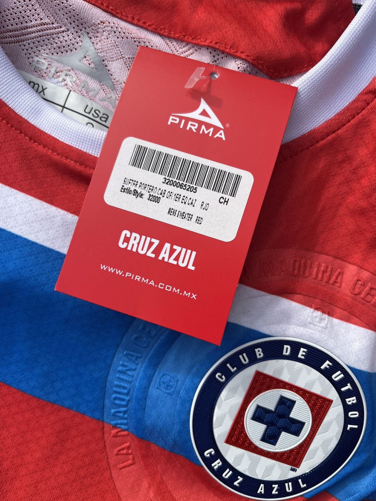 Vintage Cruz azul jersey Size US S / EU 44-46 / 1 - 3 Thumbnail