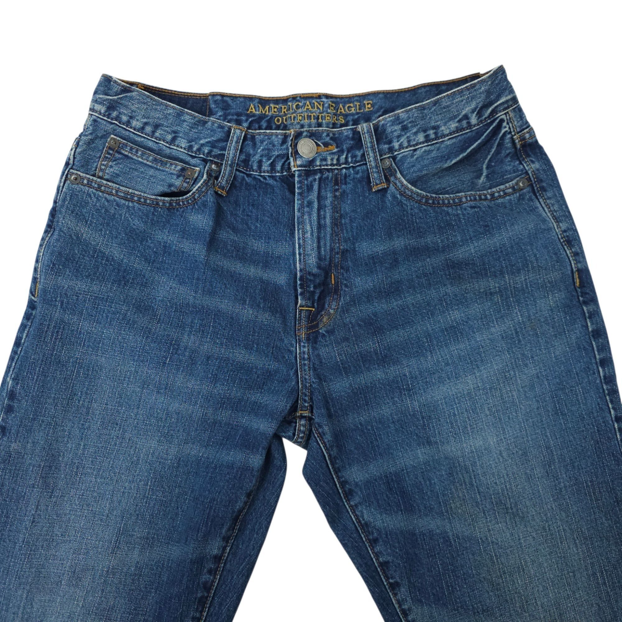 American Eagle Outfitters American Eagle Bootcut Jeans Mens 32x34 (Fit 32x32) Denim Size US 32 / EU 48 - 11 Thumbnail