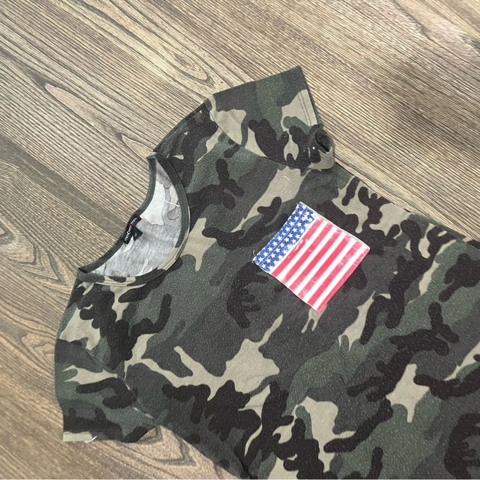 Vintage MM MM MM Camoflauge T-Shirt Short Sleeve Crewneck Sz XS Size XS / US 0-2 / IT 36-38 - 2 Thumbnail