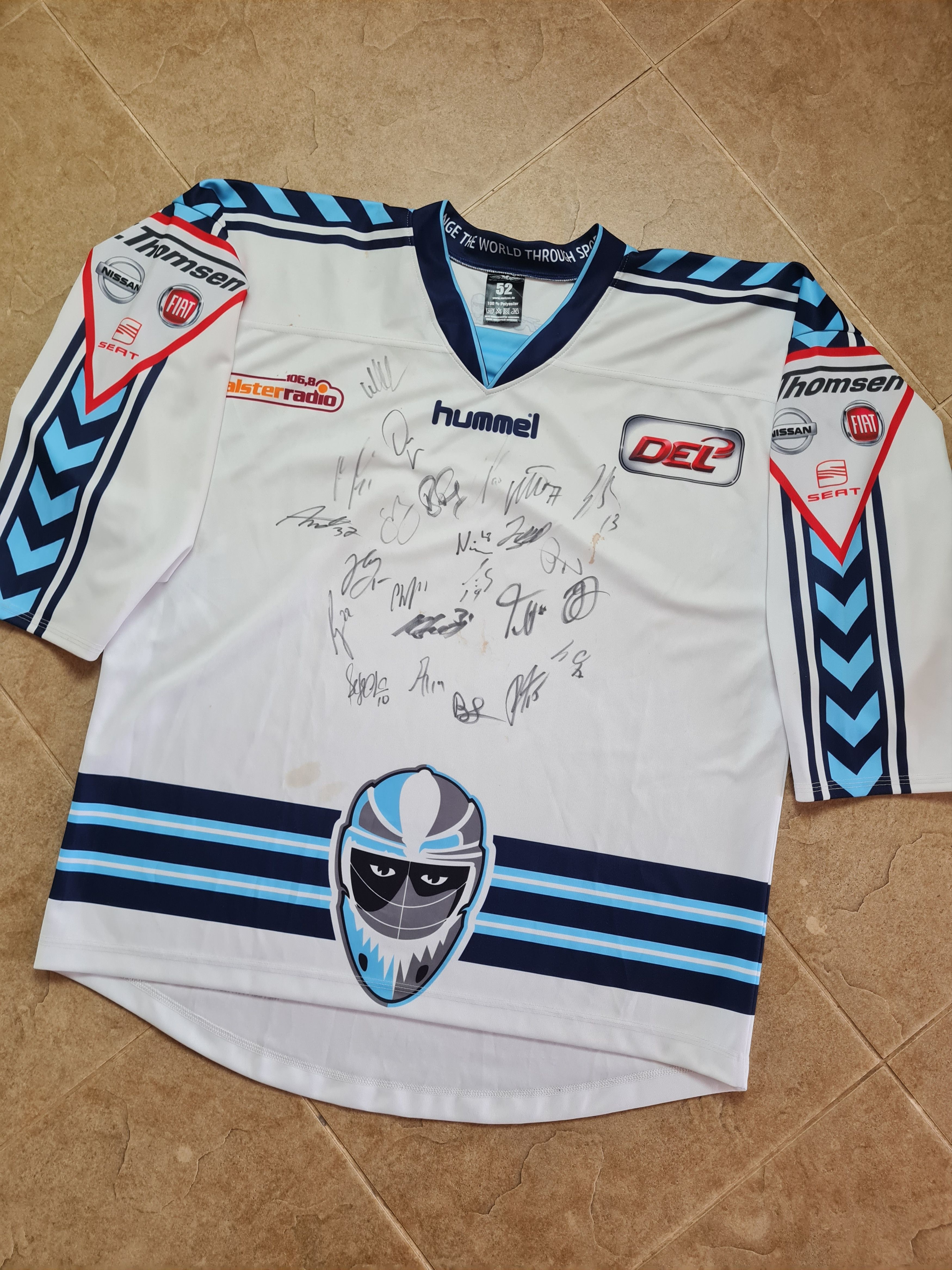 Other HAMBURG FREEZERS Humeel Shirt Maglia Camiseta kit Hockey Size US XXL / EU 58 / 5 - 5 Thumbnail
