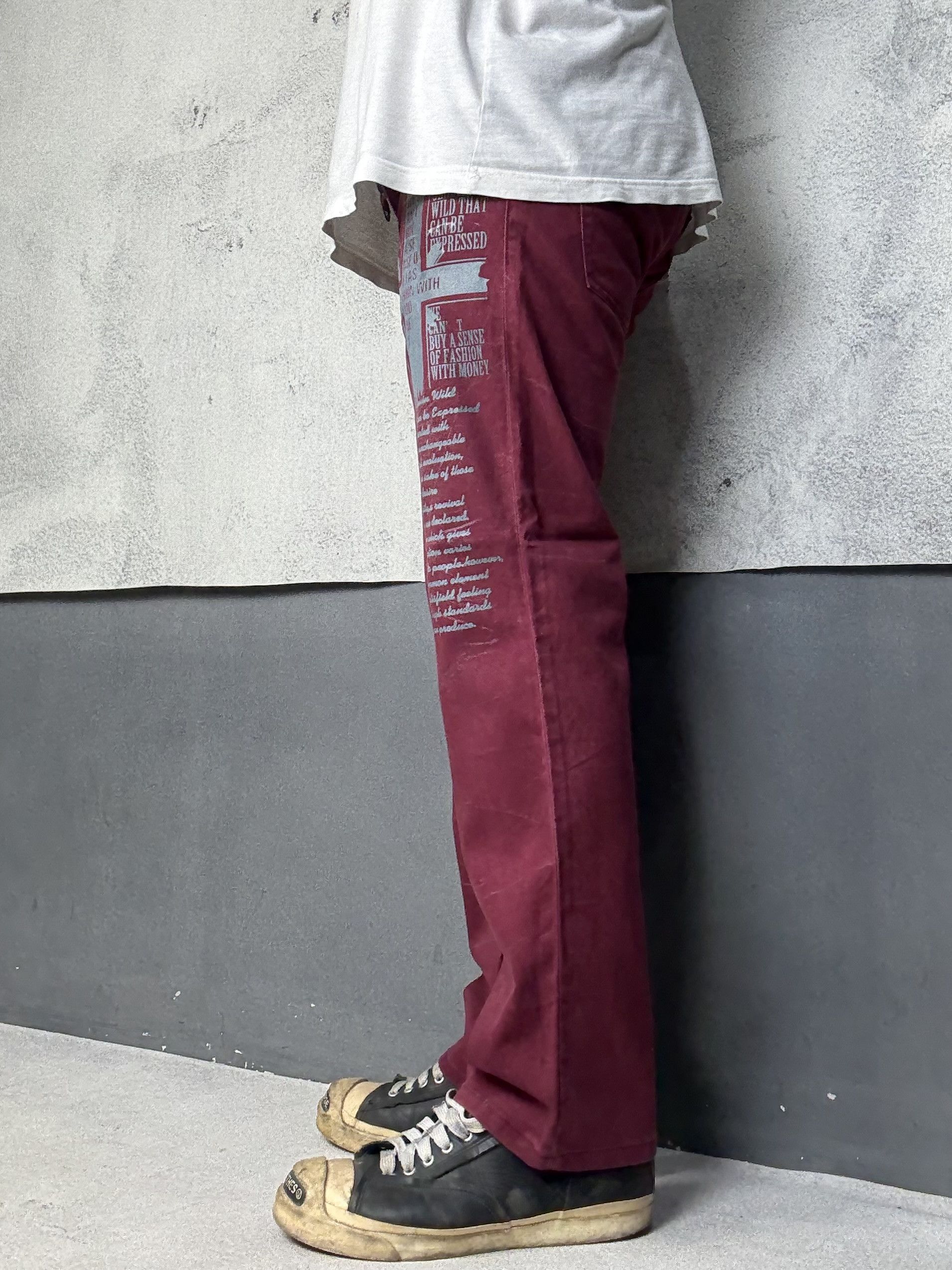 Japanese Brand Wild Life Punk Seditionaries Jeans Pants Size US 32 / EU 48 - 4 Thumbnail