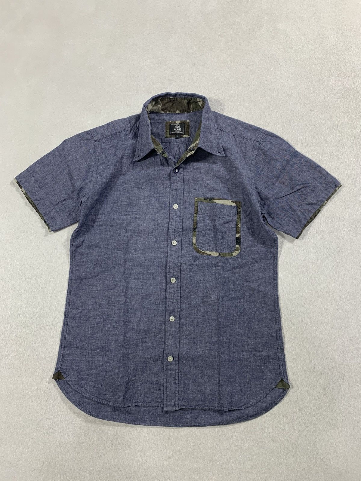 Beams Plus Beams heart shirt Size US L / EU 52-54 / 3 - 1 Thumbnail