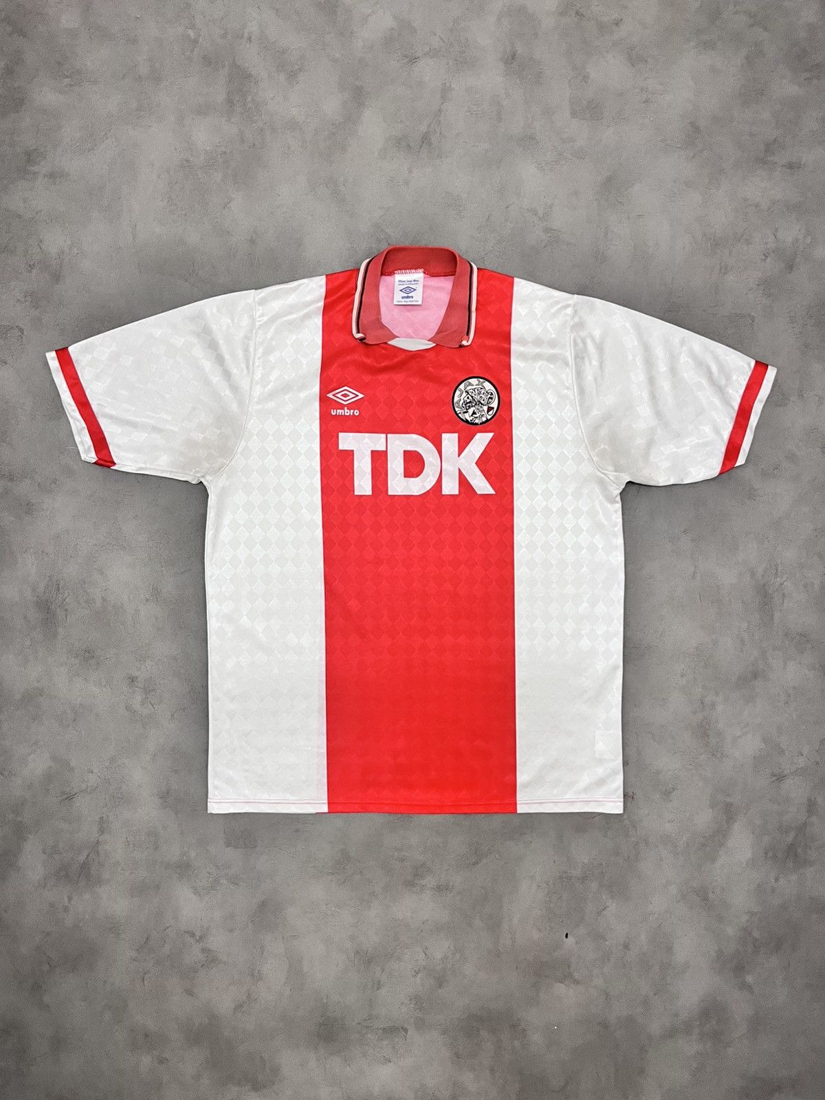 Rare vintage AJAX 1989/91 home football jersey